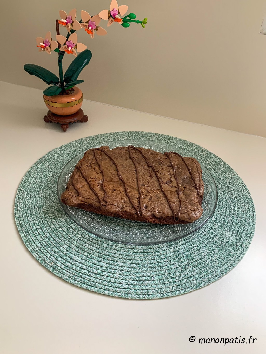 Brownie aux pépites de&nbsp;chocolat